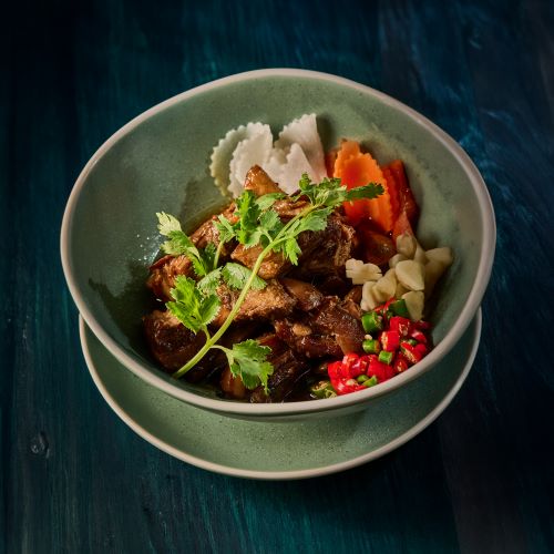 Steamed Sweet Pork Belly In Black Soy Sauce